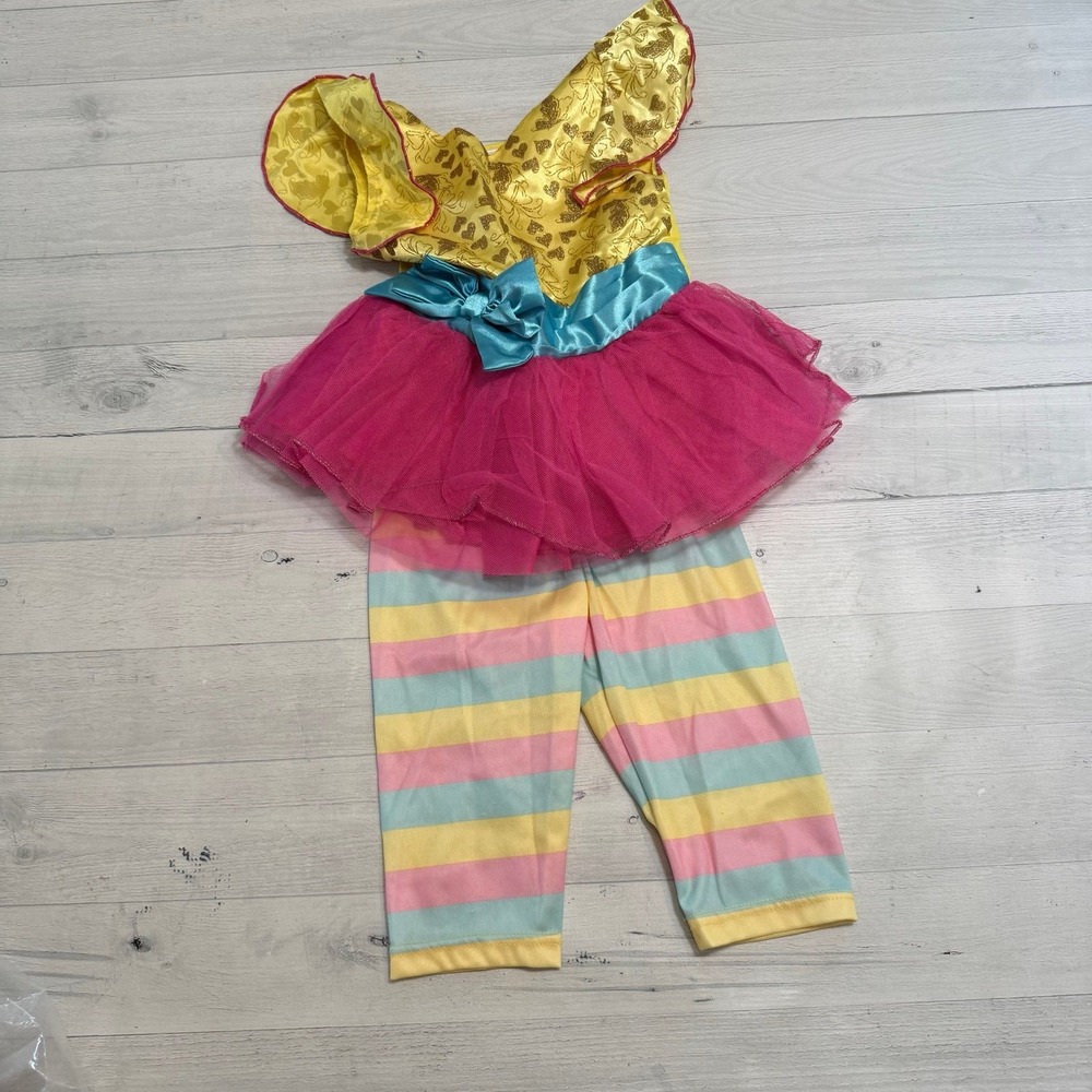 Disney Junior Fancy Nancy Girl's Dress Costume with Pants Size 3